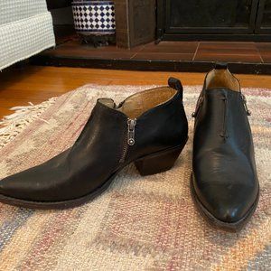 Frye Black Ankle Boots